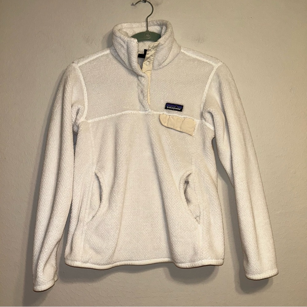 Patagonia Women’s Re-Tool Snap-T Pearl White Size Small‎